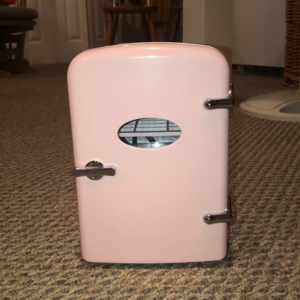 Pink Skincare Fridge